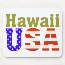 ¡Hawaii los E.E.U.U.! Alfombrilla De Raton