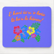 HAWAII me besa que es mi cumpleaños en Hawaiian Alfombrilla De Ratón