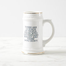 Hay 10 clases de gente… tazas