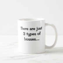 Hay apenas 3 tipos de doble de los jefes… echó a u taza de café