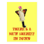 Hay nuevo sheriff en ciudad tarjetas postales
