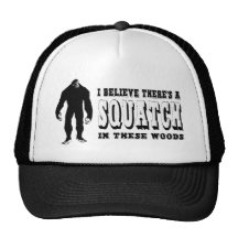¡Hay un Squatch en estas maderas! Vidas de Bigfoot Gorros