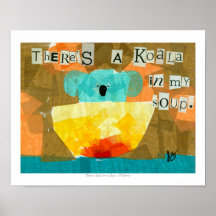 Hay una koala en mi sopa poster