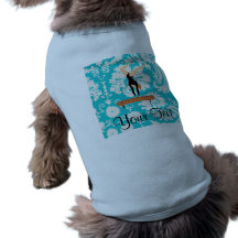 Haz de balanza de la gimnasia camisas de perritos