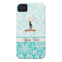 Haz de balanza de la gimnasia iPhone 4 carcasa