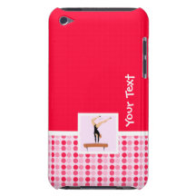 Haz de balanza lindo de la gimnasia iPod touch Case-Mate funda