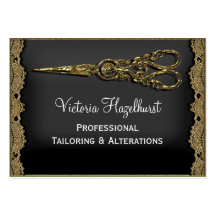 Hazelhurst escarpado Scissor la tarjeta de visita