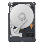 HDD dentro del mini caso del iPad