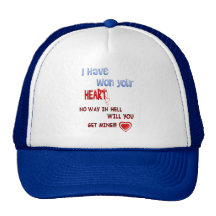 He ganado su gorra del corazón