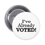 He votado ya pin