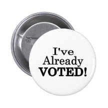 He votado ya pin
