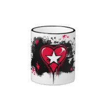 heatgraffitflati taza de café