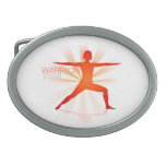 Hebilla del cinturón de la actitud de la yoga (act hebilla de cinturon oval