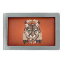 Hebilla del cinturón del escudo de Courgar Hebilla De Cinturón Rectangular