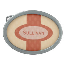 Hebilla del cinturón personalizada óvalo retro - r hebilla cinturón oval