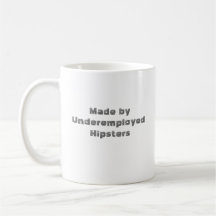 Hecho a mano en el inconformista de los Internet Tazas De Café