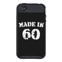 Hecho en 1960 iPhone 4 funda