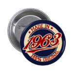Hecho en 1963 pin