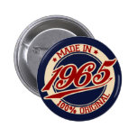 Hecho en 1965 pin