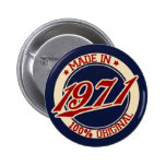 Hecho en 1971 pin
