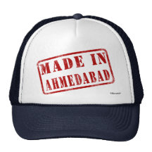 Hecho en Ahmadabad Gorras