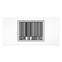 Hecho en América Tarjeta Personal Con Foto