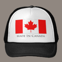 Hecho en Canadá gorras