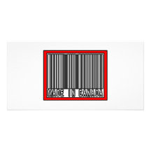 Hecho en Canadá Plantilla Para Tarjeta De Foto