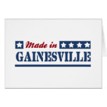 Hecho en Gainesville FL Felicitación