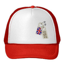 Hecho en Gran Bretaña Gorras