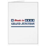 Hecho en Grand Junction Felicitación