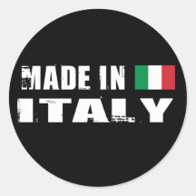 Hecho en Italia Pegatina