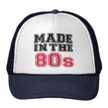 Hecho en los años 80 gorra