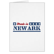 Hecho en Newark Tarjeton