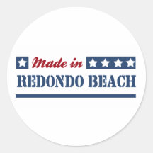 Hecho en Redondo Beach Etiquetas