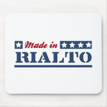 Hecho en Rialto Tapetes De Ratones