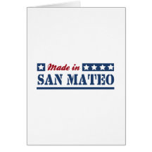 Hecho en San Mateo Felicitaciones