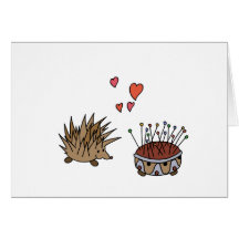 Hedgehog - erizo felicitaciones