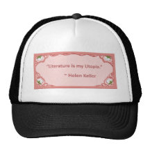 Helen Keller en la literatura Gorro