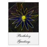 Helianthus, saludos del cumpleaños tarjeton