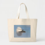 helicóptero de la cobra bolsa lienzo