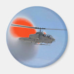 helicóptero de la cobra iman de nevera