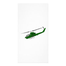 Helicóptero militar tarjetas personales