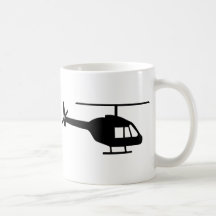 Helicóptero Taza De Café
