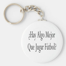 Heno Algo Mejor Que Jugar Futbol Llavero Personalizado