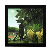 Henri Rousseau el encantador de serpiente cajas de regalo