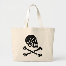 Henry cada bandera de pirata auténtica bolsas de mano
