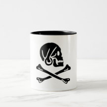 Henry cada bandera de pirata auténtica tazas de café
