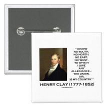 Henry Clay ningún sur ningún norte ningún este nin Pins