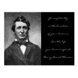 Henry David Thoreau Tarjetas Postales